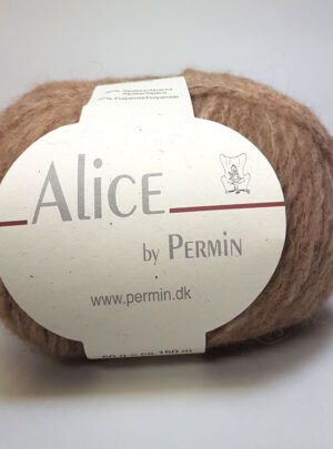 Alice Permin - Alpaca & Polyamid garn - fv 26 Camel