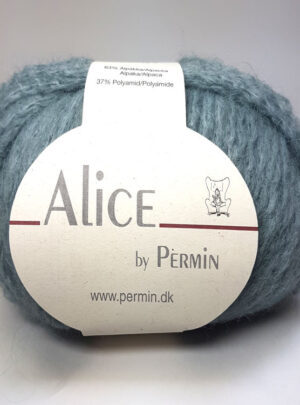 Alice Permin - Alpaca & Polyamid garn - fv 27 Lys Petrol