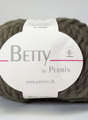 Betty By Permin - Tykt uld og alpaka garn - Fv 889406 Kaki