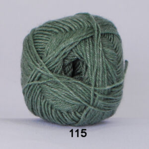Hjertegarn Bamboo Wool - Uldgarn med bambus garn - Fv 115 Lys Grøn