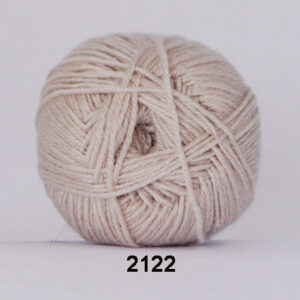 Hjertegarn Bamboo Wool - Uldgarn med bambus garn - Fv 2122 Beige