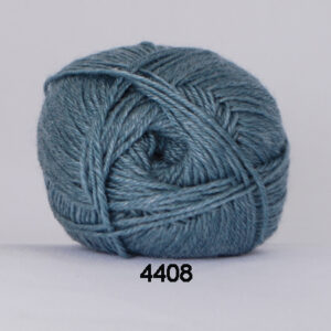 Hjertegarn Bamboo Wool - Uldgarn med bambus garn - Fv 4408 Aqua