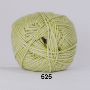 Hjertegarn Bamboo Wool - Uldgarn med bambus garn - Fv 525 Lys Lime