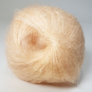 Hjertegarn Silk Kid Mohair Garn - fv 1019 Lys Pudder