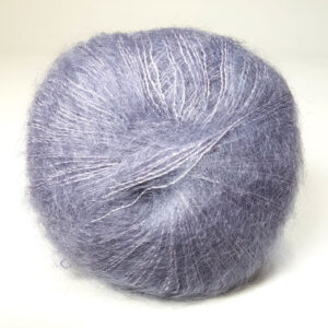 Hjertegarn Silk Kid Mohair Garn - fv 1048 Grå Lilla