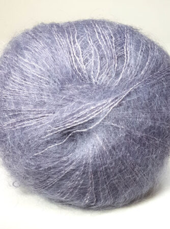 Hjertegarn Silk Kid Mohair Garn - fv 1048 Grå Lilla