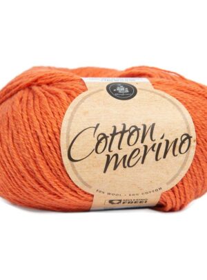 Mayflower Cotton Merino - Merinould & Bomuldsgarn - Fv 026 Støvet Orange