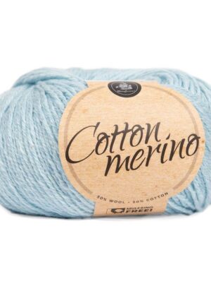 Mayflower Cotton Merino - Merinould & Bomuldsgarn - Fv 027 Kærmindeblå