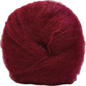 Hjertegarn Silk Kid Mohair Garn - fv 2252 Bordeaux Rød