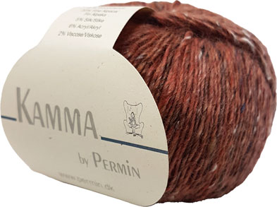Kamma By Permin - Alpaca & Silke uldgarn - Fv 889512 Rust