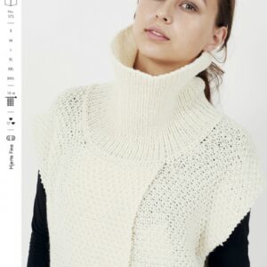 Strikkehæfte 175 model Lis / 1741 oversize vest