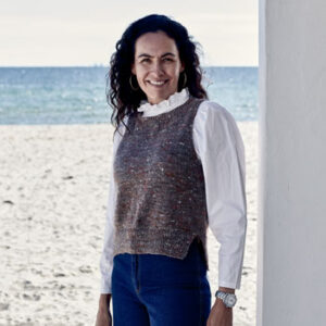 Kamma garn strikkekit med vest - 899502 Kamma strikkekit str S