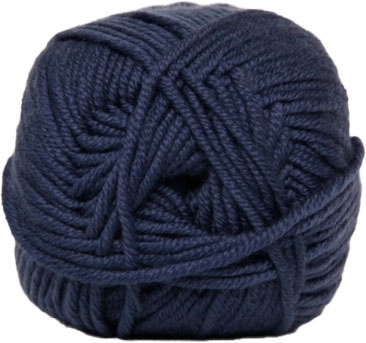 Hjertegarn Merino Cotton - 2163 Petrol Blå