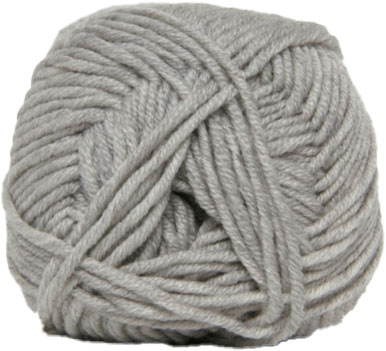 Hjertegarn Merino Cotton - 434 Lys Grå