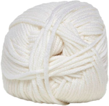 Hjertegarn Merino Cotton - fv 1090 Hvid