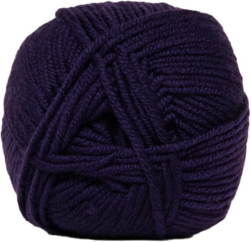 Hjertegarn Merino Cotton - fv 1800 Mørk Lilla