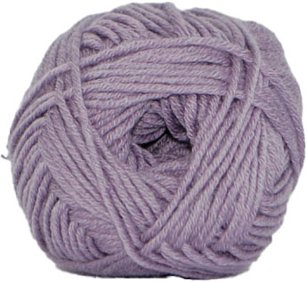 Hjertegarn Merino Cotton - fv 3906 Lys Lavendel