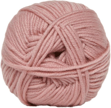 Hjertegarn Merino Cotton - fv 6995 Gammel Rosa