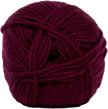 Hjertegarn Merino Cotton - fv 9235 Bordeaux