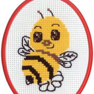 Broderi - Tælle broderi til børn - 92-8390 med Bi