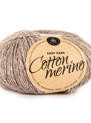 Mayflower Cotton Merino Melange garn - Fv 204 Brun