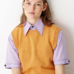 893487 - Basic vest til nybegyndere fra Permin 893487 - Basic vest til nybegyndere kun strikkeopskrift