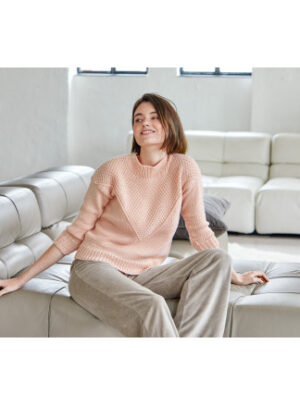 Bingo Sweater af Lana Grossa - Sweater Strikkeopskrift Str. 36/38 48/5