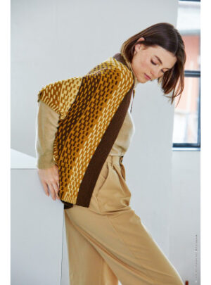 Cool Wool Vest af Lana Grossa - Vest Strikkeopskrift Str. 36/40 - 48/5