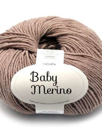 DROPS Baby Merino 17 Beige Mix, Uldgarn, fra DROPS Design