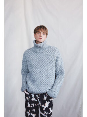 Lala Berlin Lovely Cotton Sweater ag Lana Grossa - Sweater Strikkeopsk
