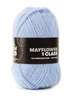 Mayflower 1 Class Garn Unicolor 12 Havblå