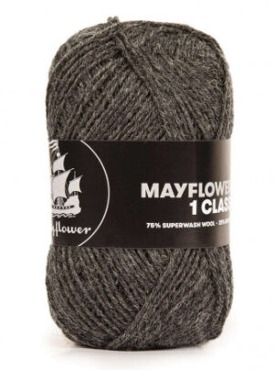 Mayflower 1 Class Garn Unicolor 36 Fantomgrå