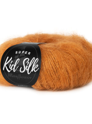 Mayflower Super Kid Silk - Brændt Mandel 51, Mohair/Silk, fra Mayflower