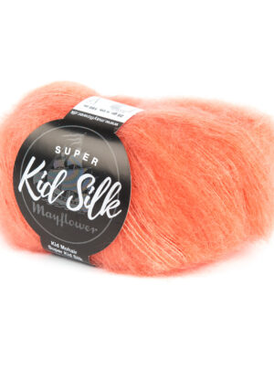 Mayflower Super Kid Silk - Fersken 14, Mohair/Silk, fra Mayflower