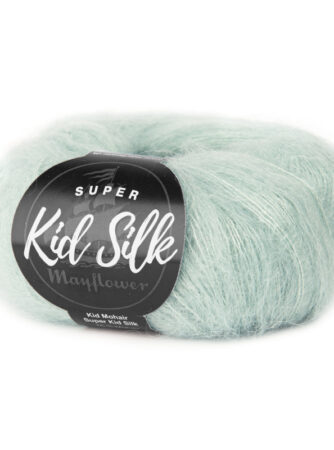 Mayflower Super Kid Silk - Grå Tåge 66, Mohair/Silk, fra Mayflower