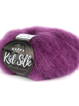 Mayflower Super Kid Silk - Lilla 17, Mohair/Silk, fra Mayflower