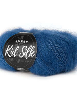 Mayflower Super Kid Silk - Limoges Blå 57, Mohair/Silk, fra Mayflower