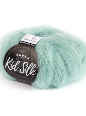 Mayflower Super Kid Silk - Lys Aquamarine 11, Mohair/Silk, fra Mayflower