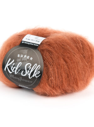 Mayflower Super Kid Silk - Lys brun 37, Mohair/Silk, fra Mayflower