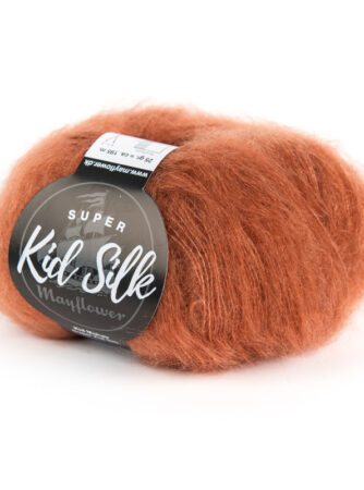 Mayflower Super Kid Silk - Lys brun 37, Mohair/Silk, fra Mayflower