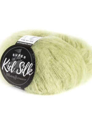 Mayflower Super Kid Silk - Lys lime 12, Mohair/Silk, fra Mayflower