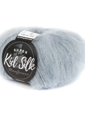 Mayflower Super Kid Silk - Lysegrå 07, Mohair/Silk, fra Mayflower