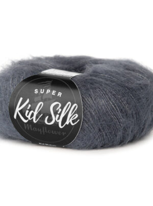 Mayflower Super Kid Silk - Meteorgrå 72, Mohair/Silk, fra Mayflower