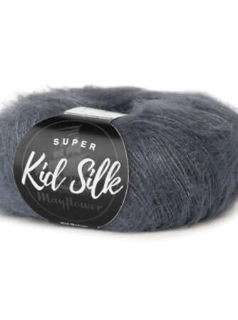 Mayflower Super Kid Silk - Meteorgrå 72, Mohair/Silk, fra Mayflower