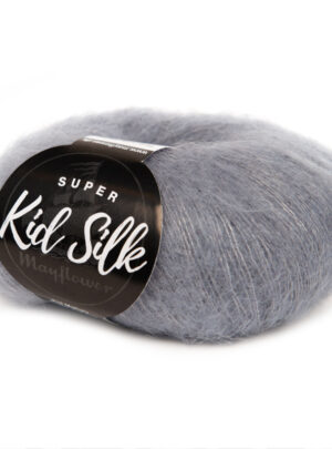 Mayflower Super Kid Silk - Monument Grå 83, Mohair/Silk, fra Mayflower