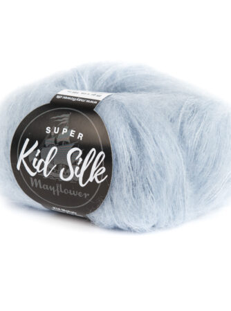 Mayflower Super Kid Silk - Pastelblå 29, Mohair/Silk, fra Mayflower