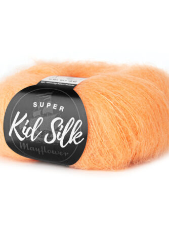 Mayflower Super Kid Silk - Pibeved Fersken 62, Mohair/Silk, fra Mayflower