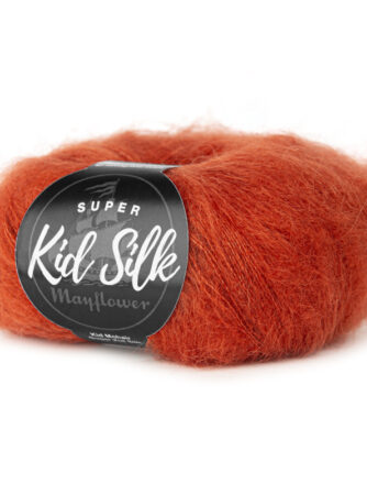 Mayflower Super Kid Silk - Rød Okker 59, Mohair/Silk, fra Mayflower