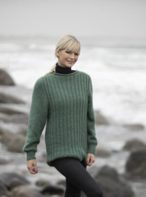 "Skjønn" Genser - Viking Design 2036-7 Kit - XS-XXL - Viking Alpaca Bris, fra Viking