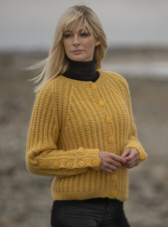 "Sørland" Kort jakke - Viking Design 2036-9 Kit - XS-XL - Viking Alpaca Bris, fra Viking